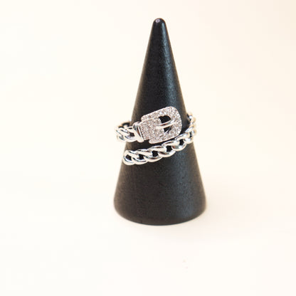 Urban Chain Belt Ring