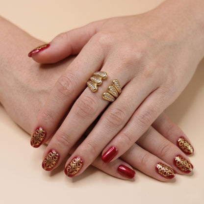 Triple Luxe Ring