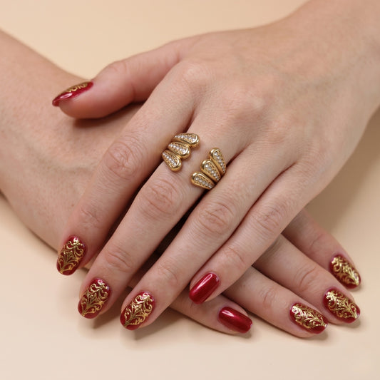 Triple Luxe Ring