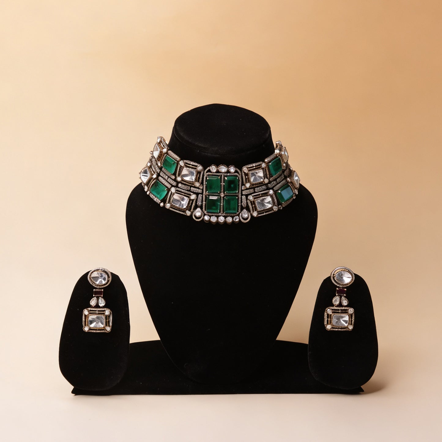 Lazawal Blue Crystal Set