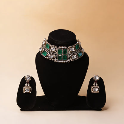 Lazawal Blue Crystal Set