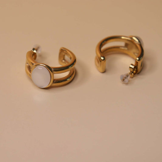 Ivory Meridian Earrings