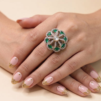 Floral Dome Occasional Ring