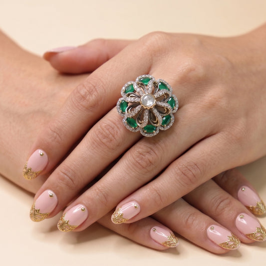 Floral Dome Occasional Ring
