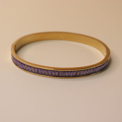 Elegant Gold Crystal Bracelet