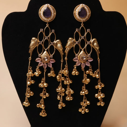 Bulbul Heritage Kashmiri Earrings
