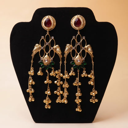 Bulbul Heritage Kashmiri Earrings