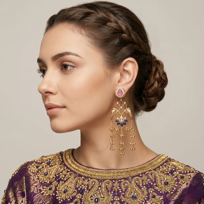 Bulbul Heritage Kashmiri Earrings