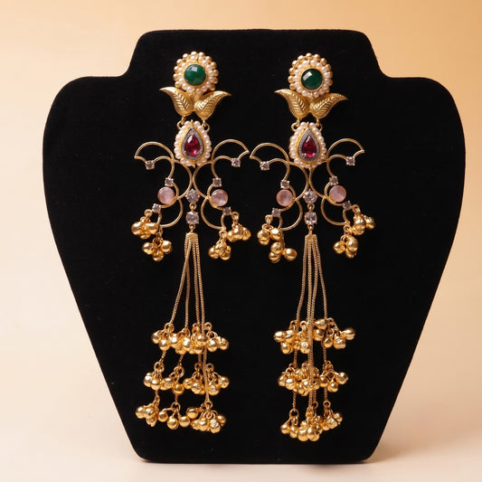 Royal Pear Earrings