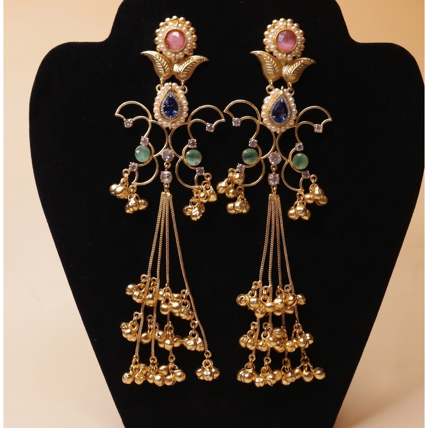 Royal Pear Earrings