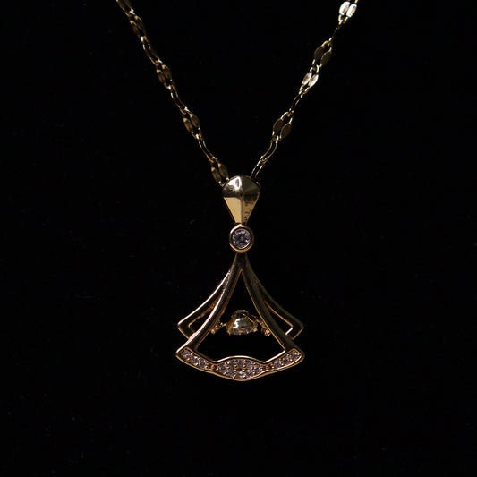 Arch of Gold Neck Chain