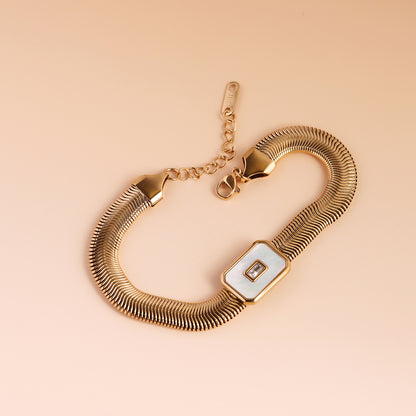 Modern Luxe Gold Bracelet