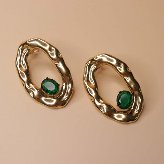 Golden Embrace Earrings