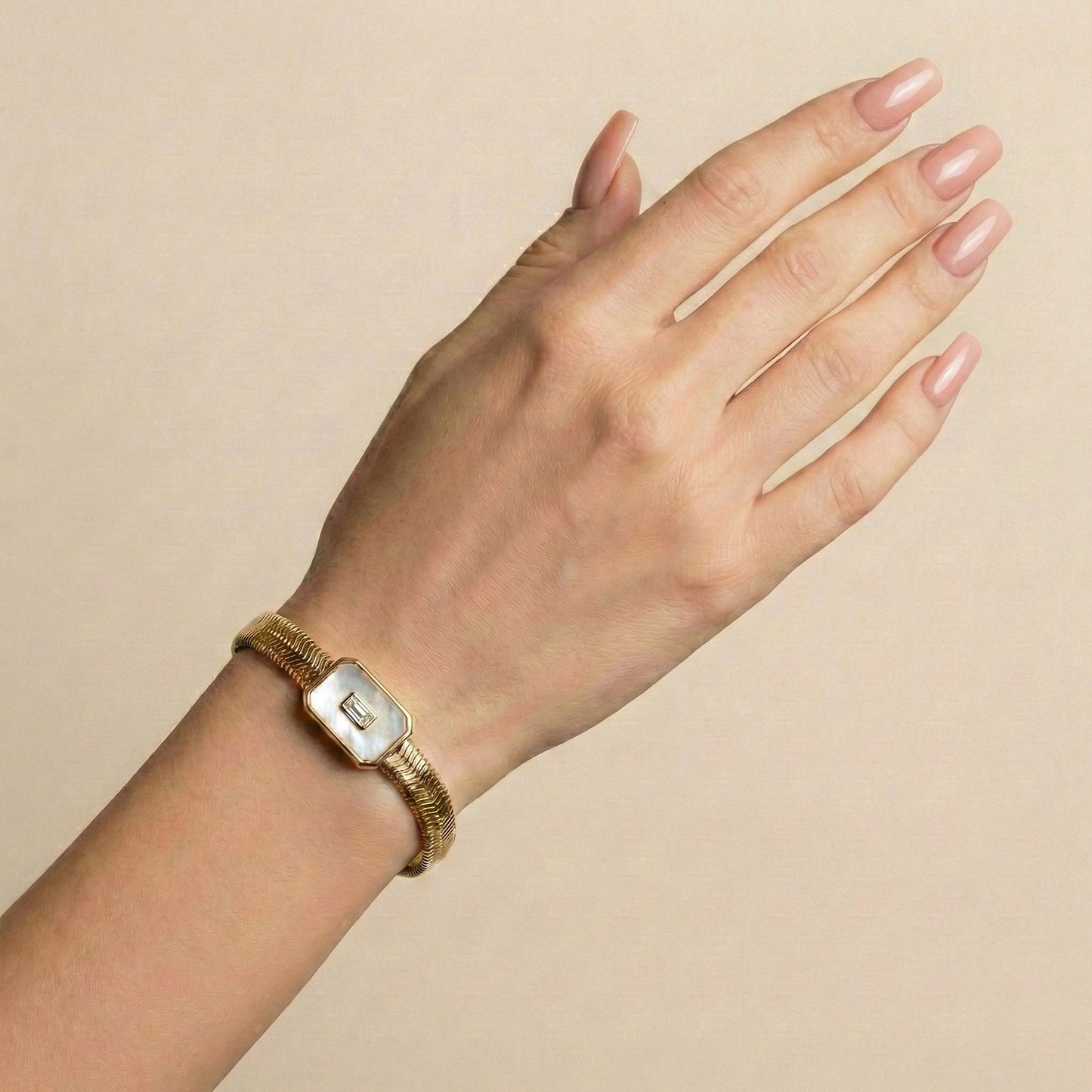 Modern Luxe Gold Bracelet