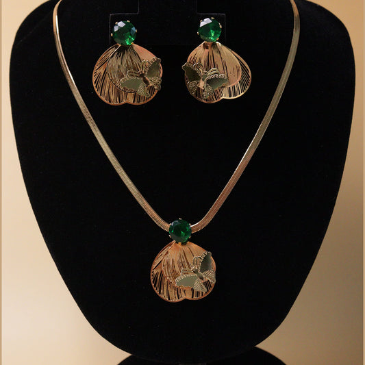 Butterfly Pendant Set