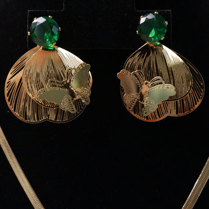 Butterfly Pendant Set