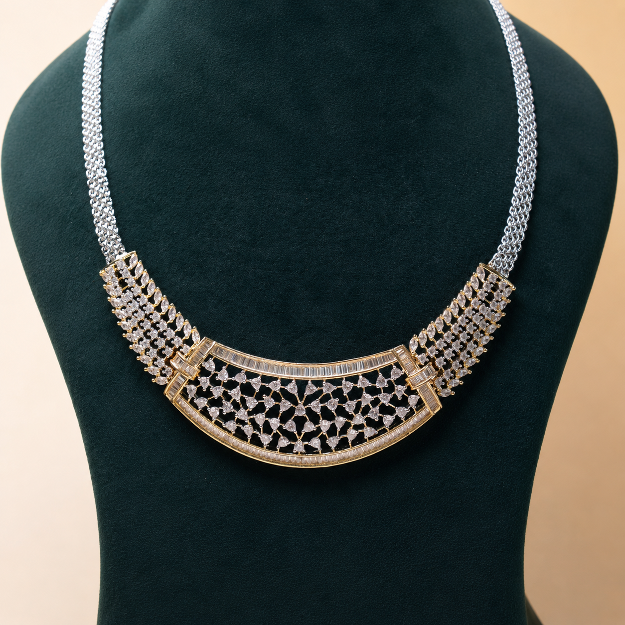 Royal Lattice CZ SET