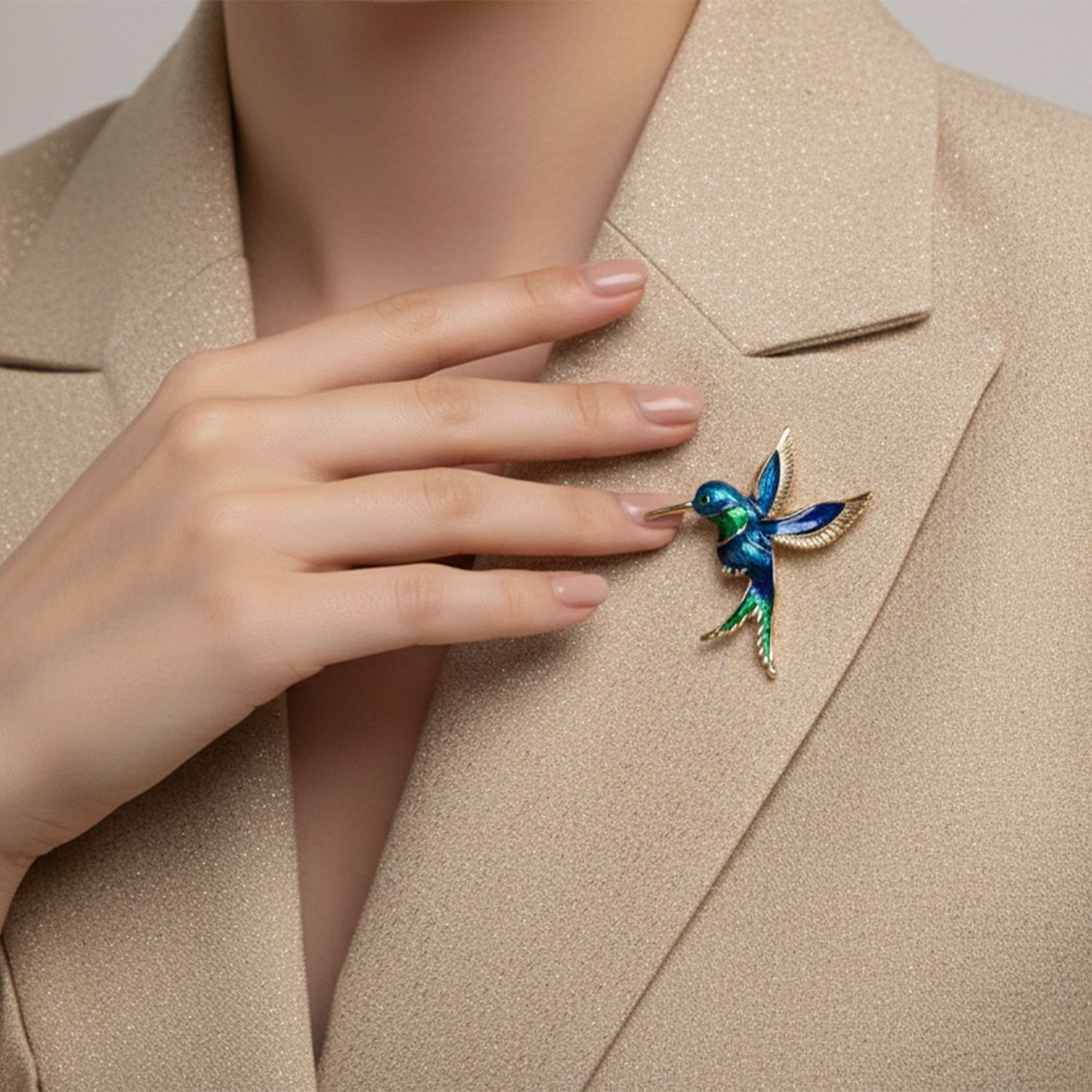 Wings of Elegance Brooch
