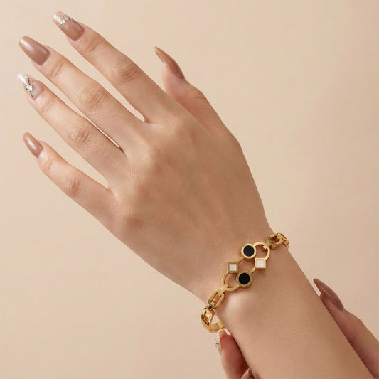 Obsidian Elegance Bracelet