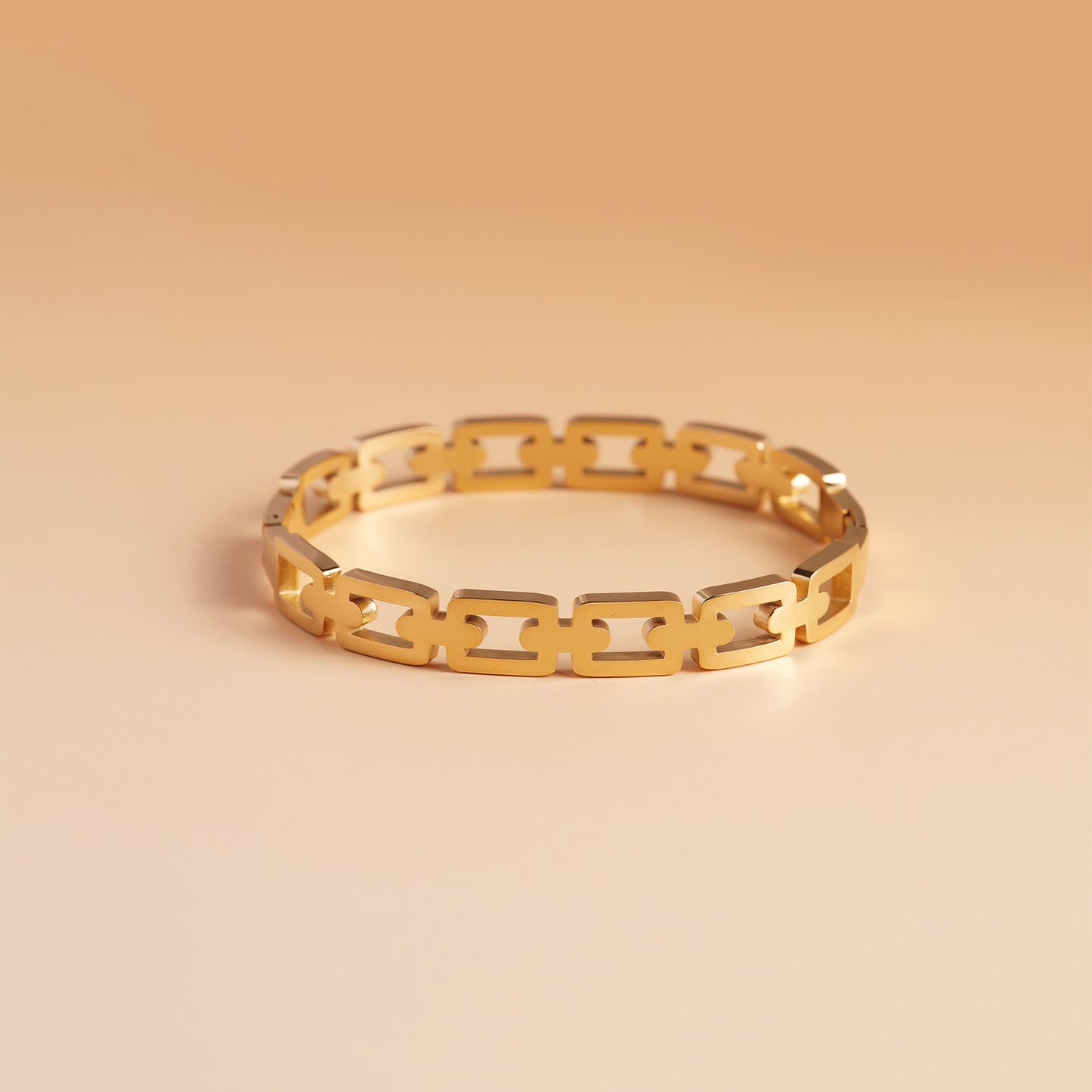 Crystal Braided Gold Bracelet Stack