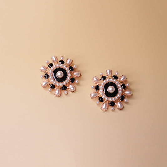 Midnight Blossom Brooch