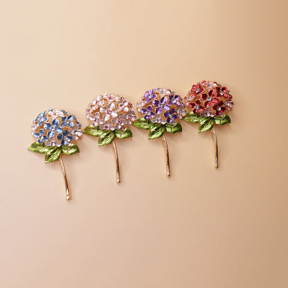 Imperial Floral Crystal Brooch