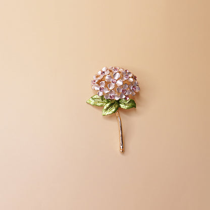 Imperial Floral Crystal Brooch