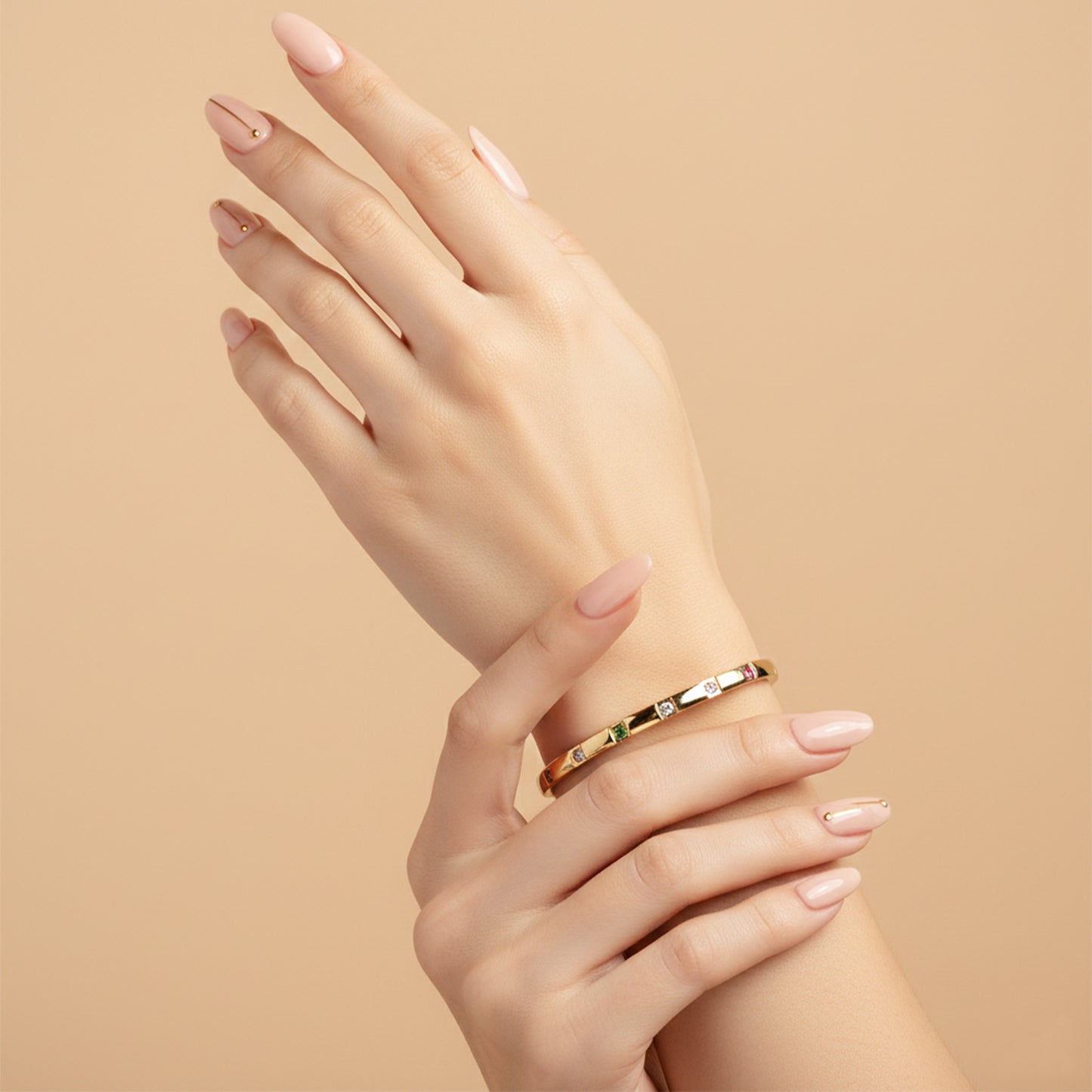 Multicolor Gem Bracelet