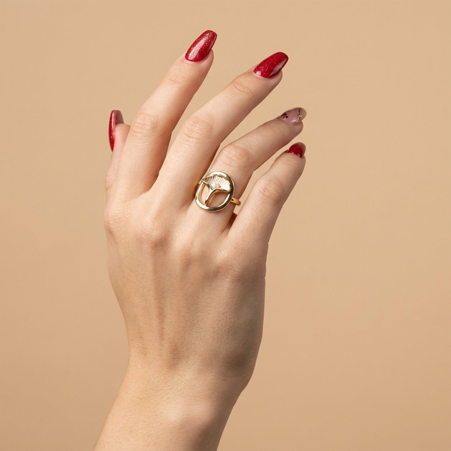 Pave Horizon Sparkling Ring