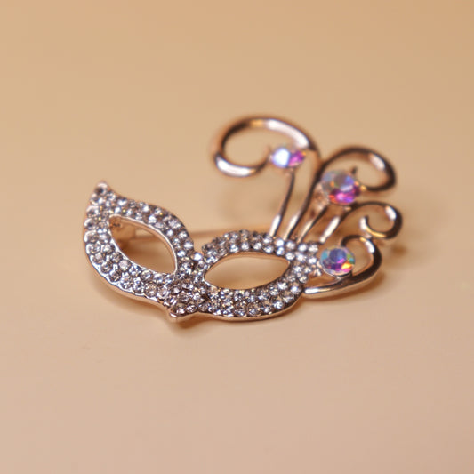 Masquerade Muse Brooch