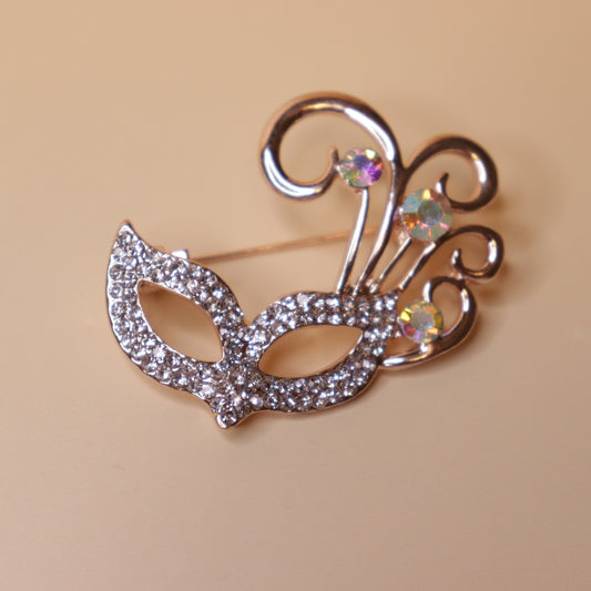Masquerade Muse Brooch