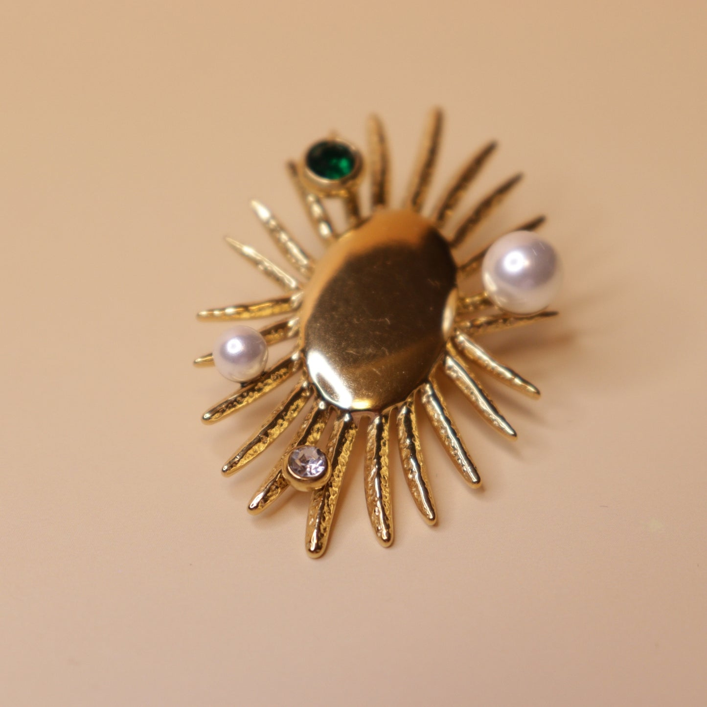 Sunflare Elegance Brooch