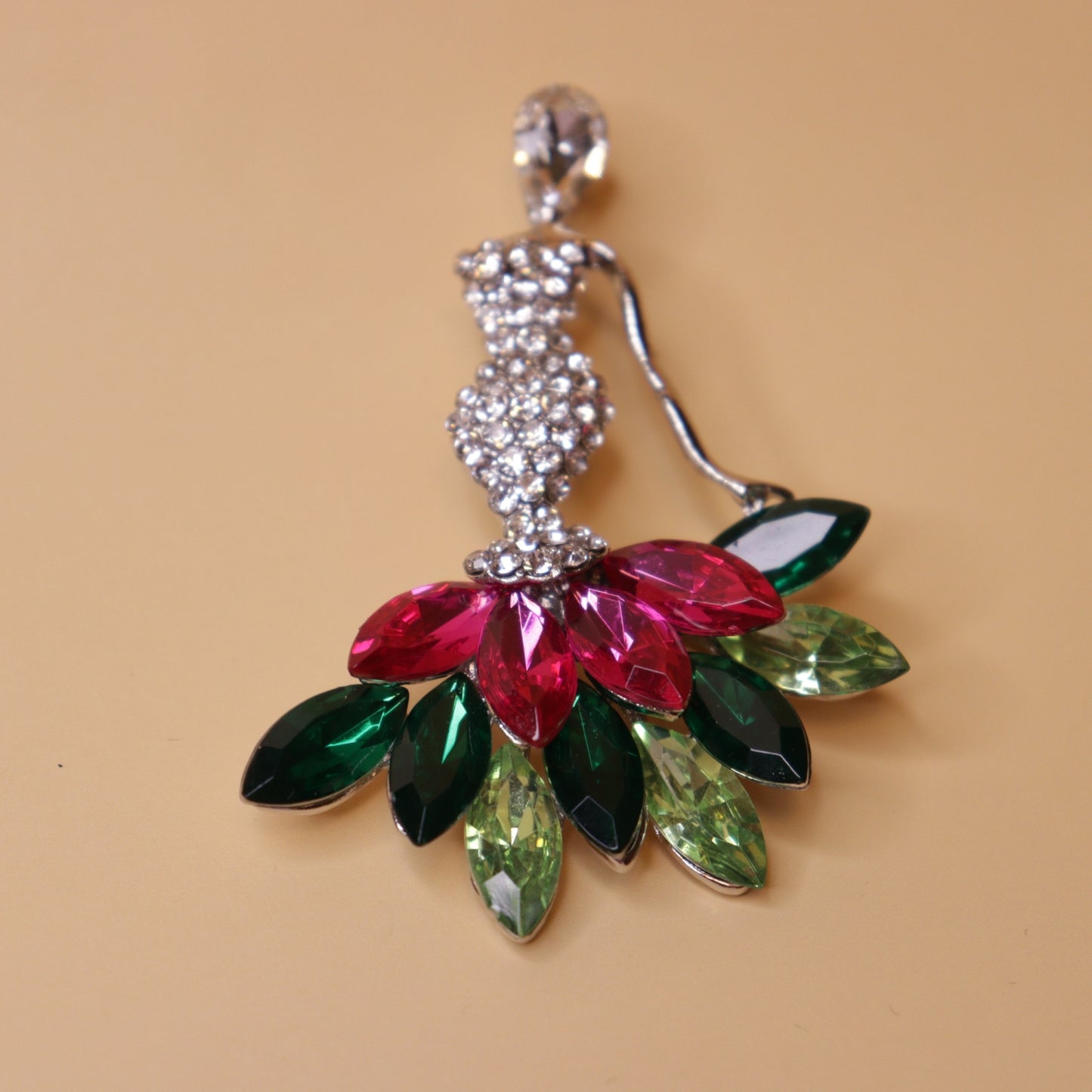 Crystal  Elegance Brooch