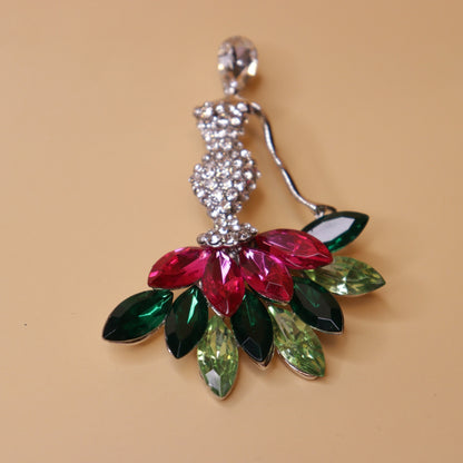 Crystal  Elegance Brooch
