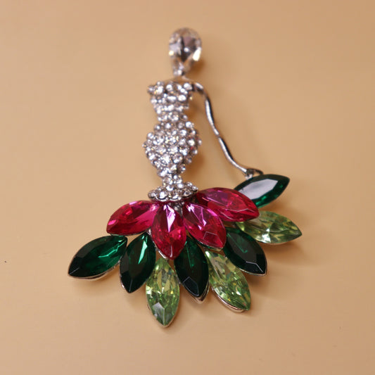 Crystal  Elegance Brooch