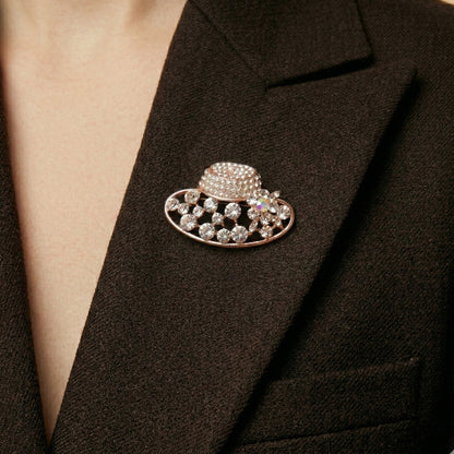 Victorian Sunhat Brooch