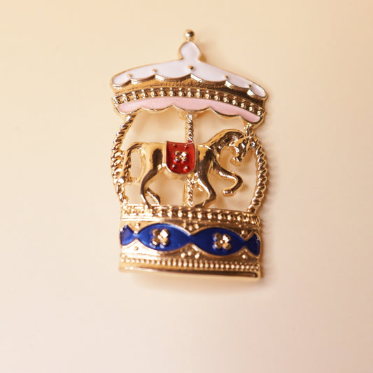 Enchanted Carousel Brooch