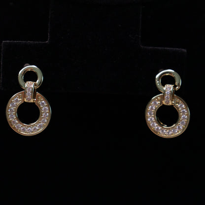 Radiant Pave Circle Set