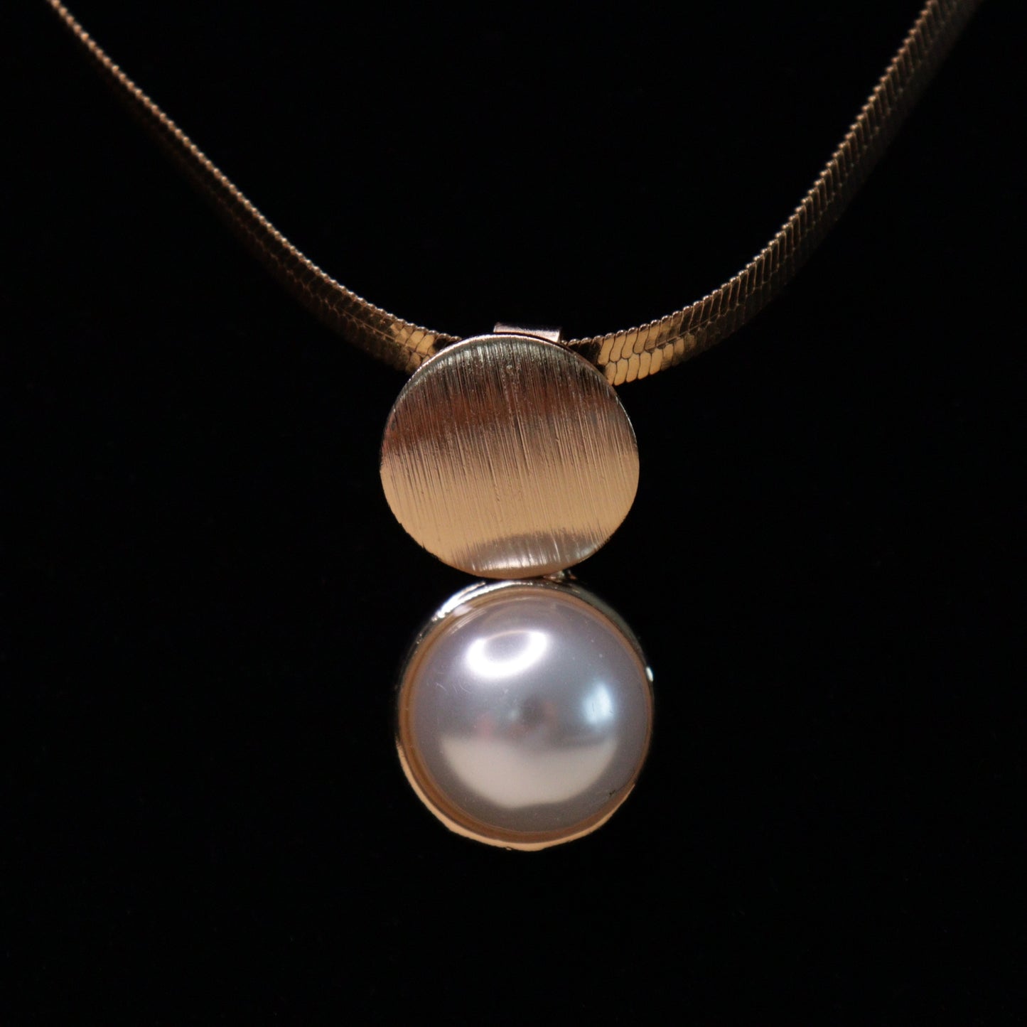 Satin Pearl Drop Set