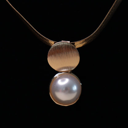 Satin Pearl Drop Set