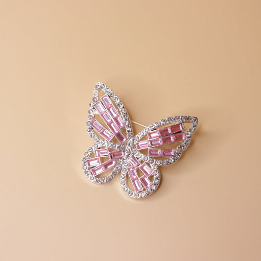 Blush Wing Butterfly Brooch