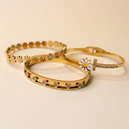 Daisy Dream Bracelet Stack