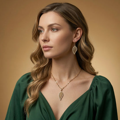 Golden Aspen Filigree Set