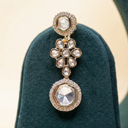 Exquisite Two-Layered Kundan Set