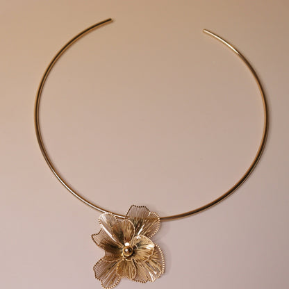 Golden Bloom Choker