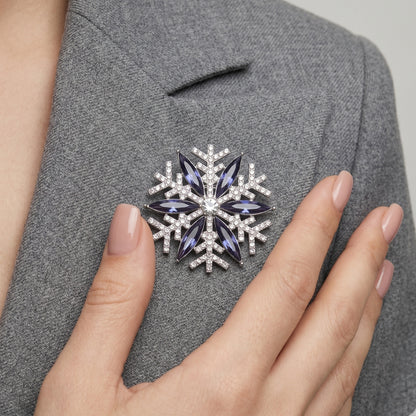 Ice Crystal Brooch
