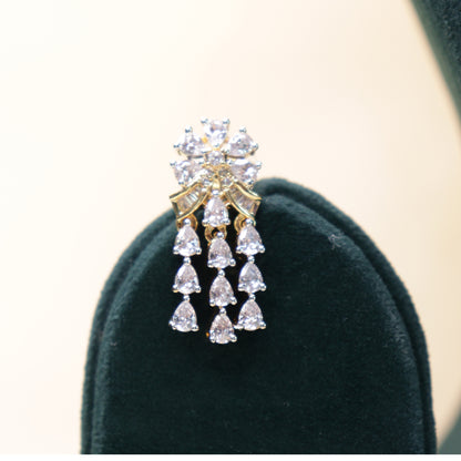 Diamond Weave CZ Set