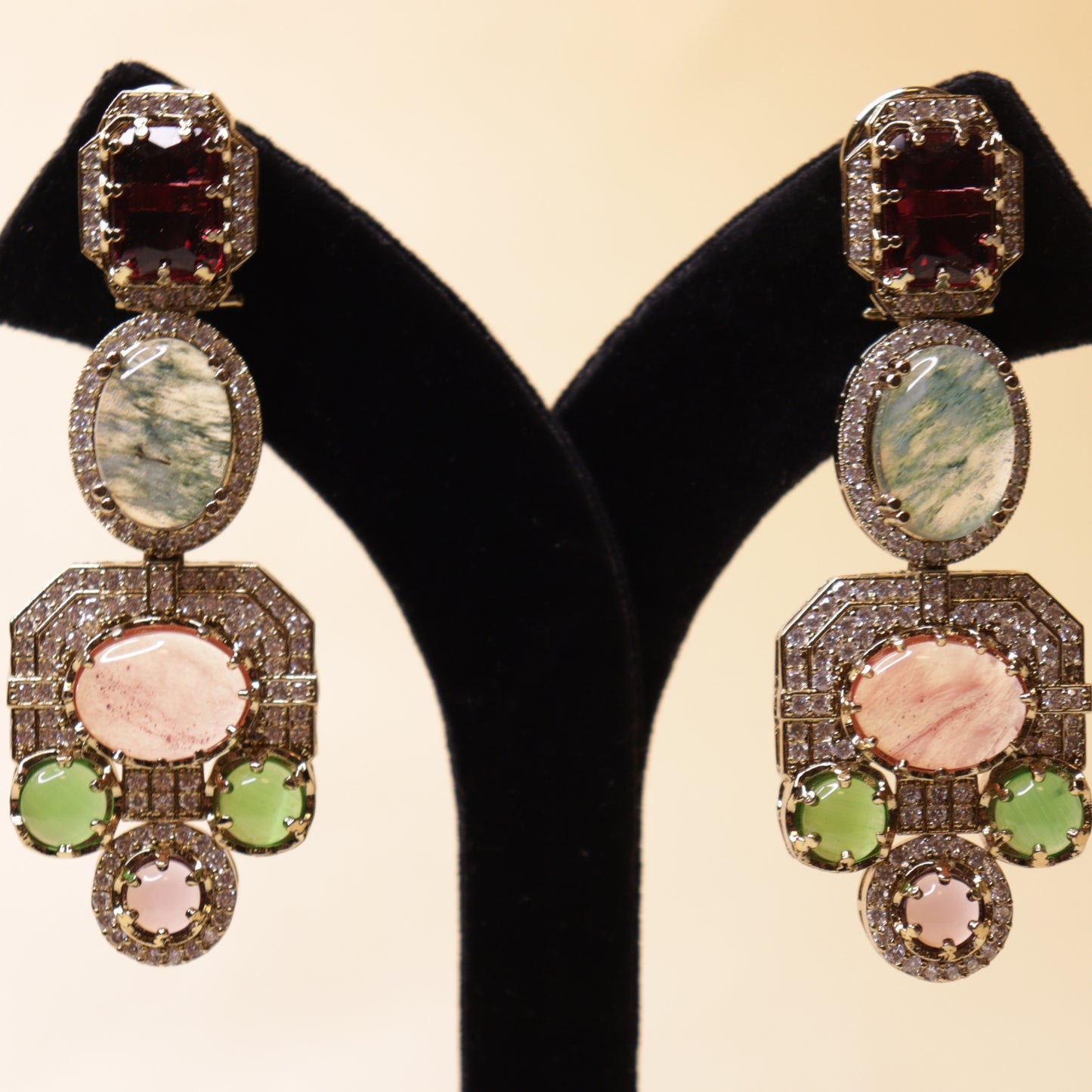 Opulence Gemstone Earrings