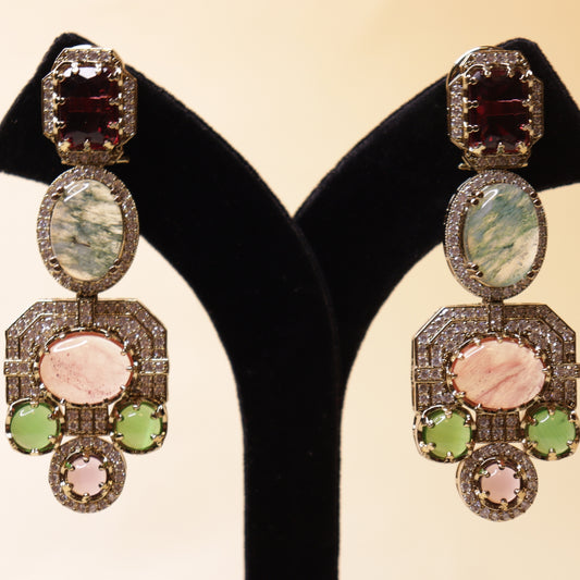 Opulence Gemstone Earrings