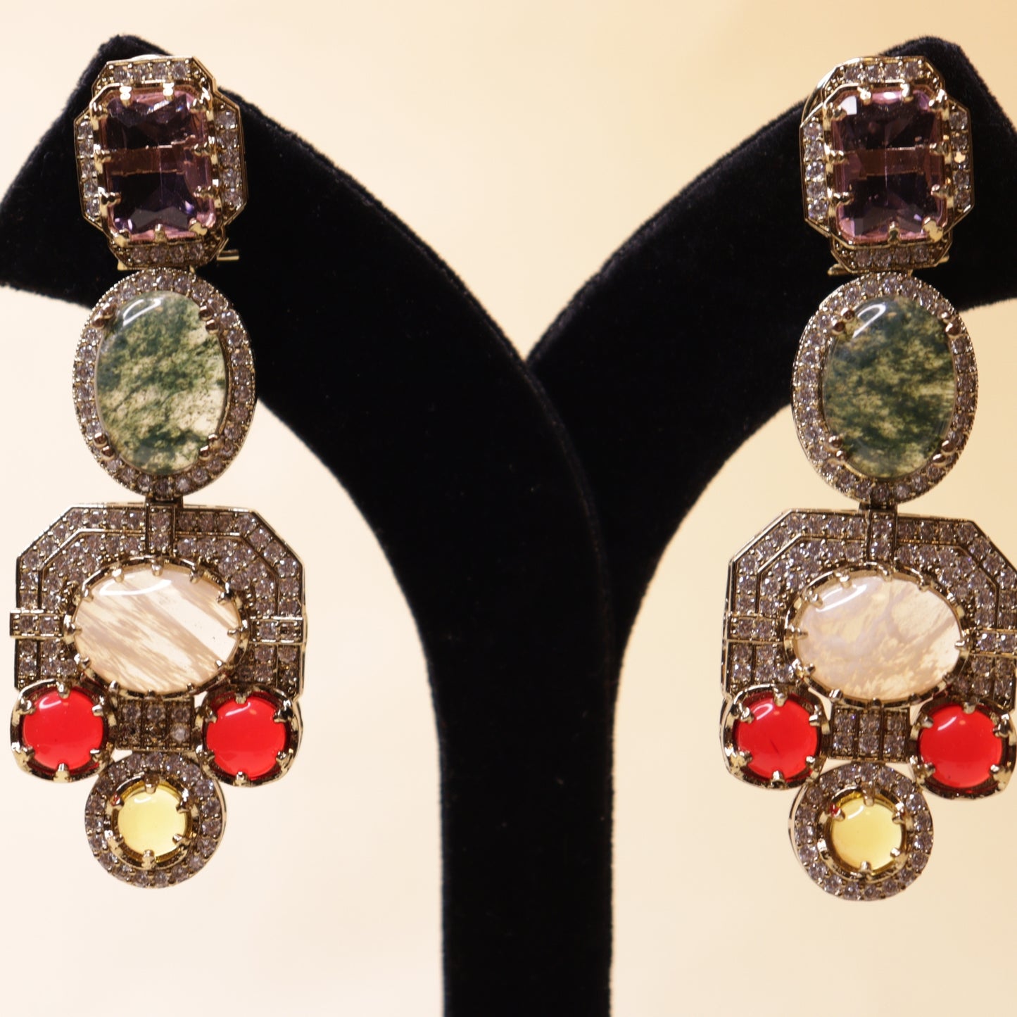 Opulence Gemstone Earrings